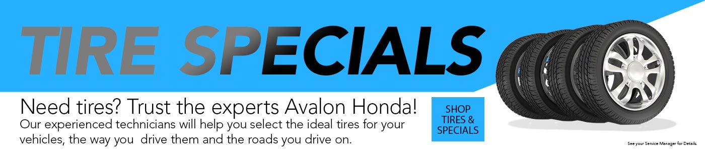 Honda Tire Specials