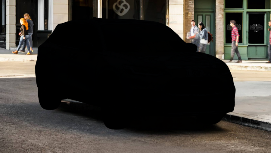 blacked out compact SUV crossover