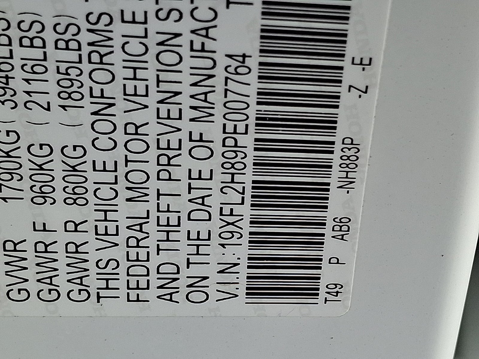 2023 Honda Civic Hatchback Sport