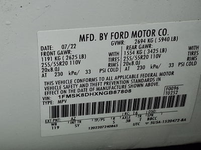 2022 Ford Explorer XLT