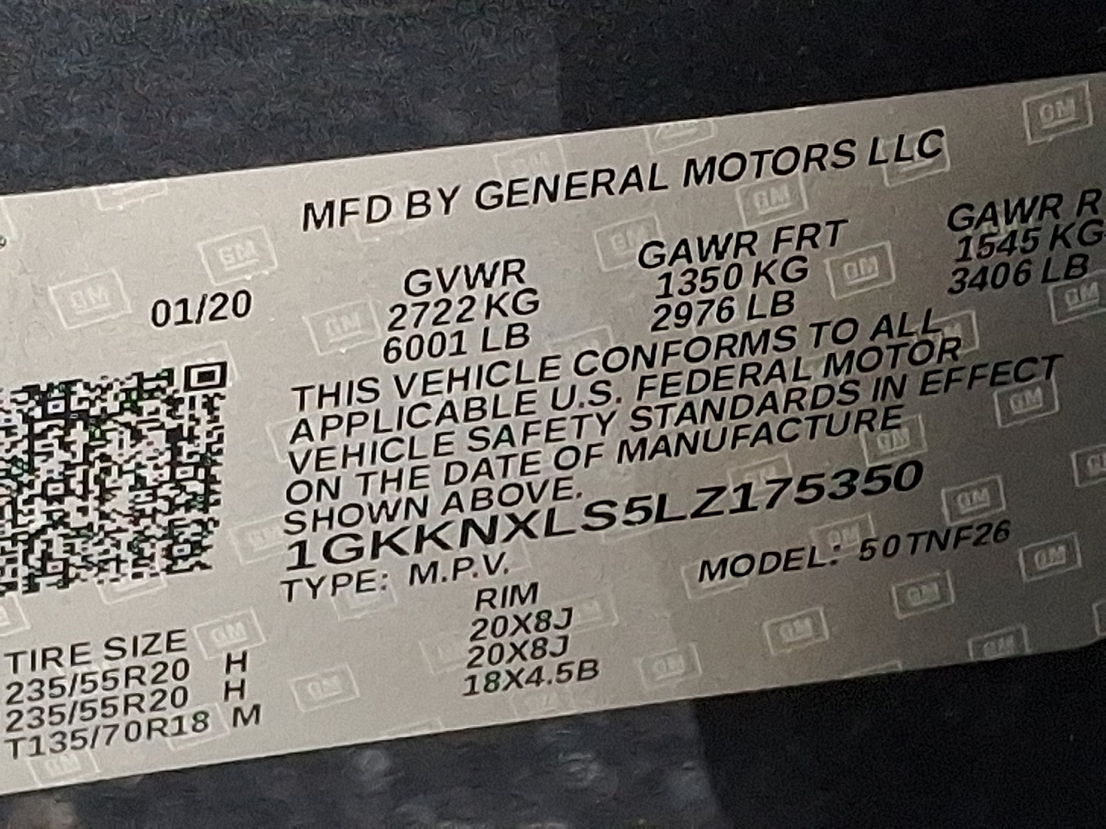 2020 GMC Acadia AWD Denali