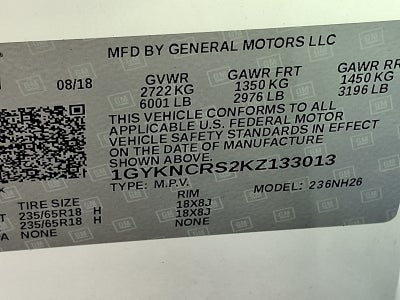 2019 Cadillac XT5 Luxury