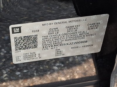 2018 Cadillac XT5 Luxury