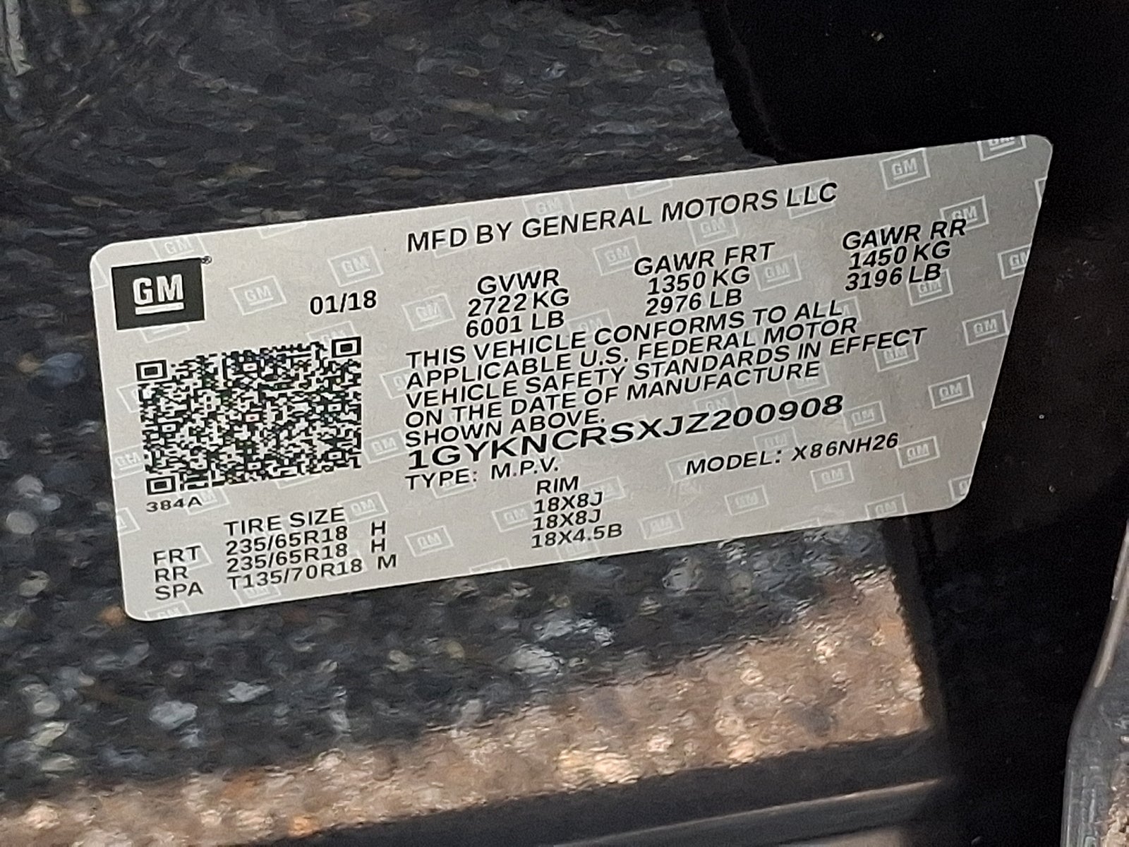 2018 Cadillac XT5 Luxury