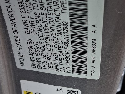 2018 Honda Accord EX