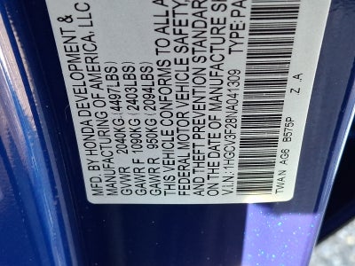 2022 Honda Accord Hybrid Sport