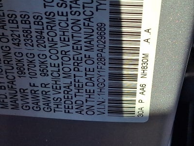 2023 Honda Accord LX