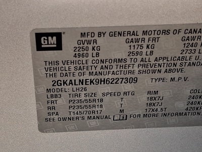 2017 GMC Terrain SLE-2