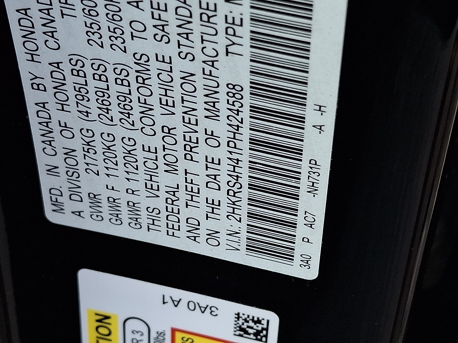 2023 Honda CR-V EX AWD