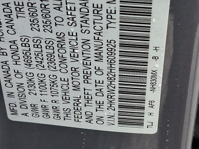 2017 Honda CR-V EX-L