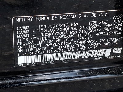 2024 Honda HR-V AWD LX