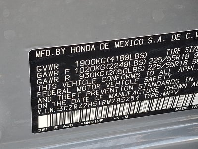 2024 Honda HR-V AWD Sport