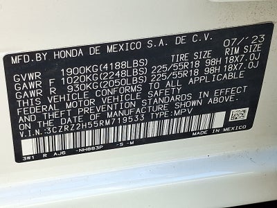 2024 Honda HR-V AWD Sport