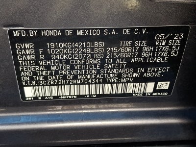 2024 Honda HR-V AWD EX-L