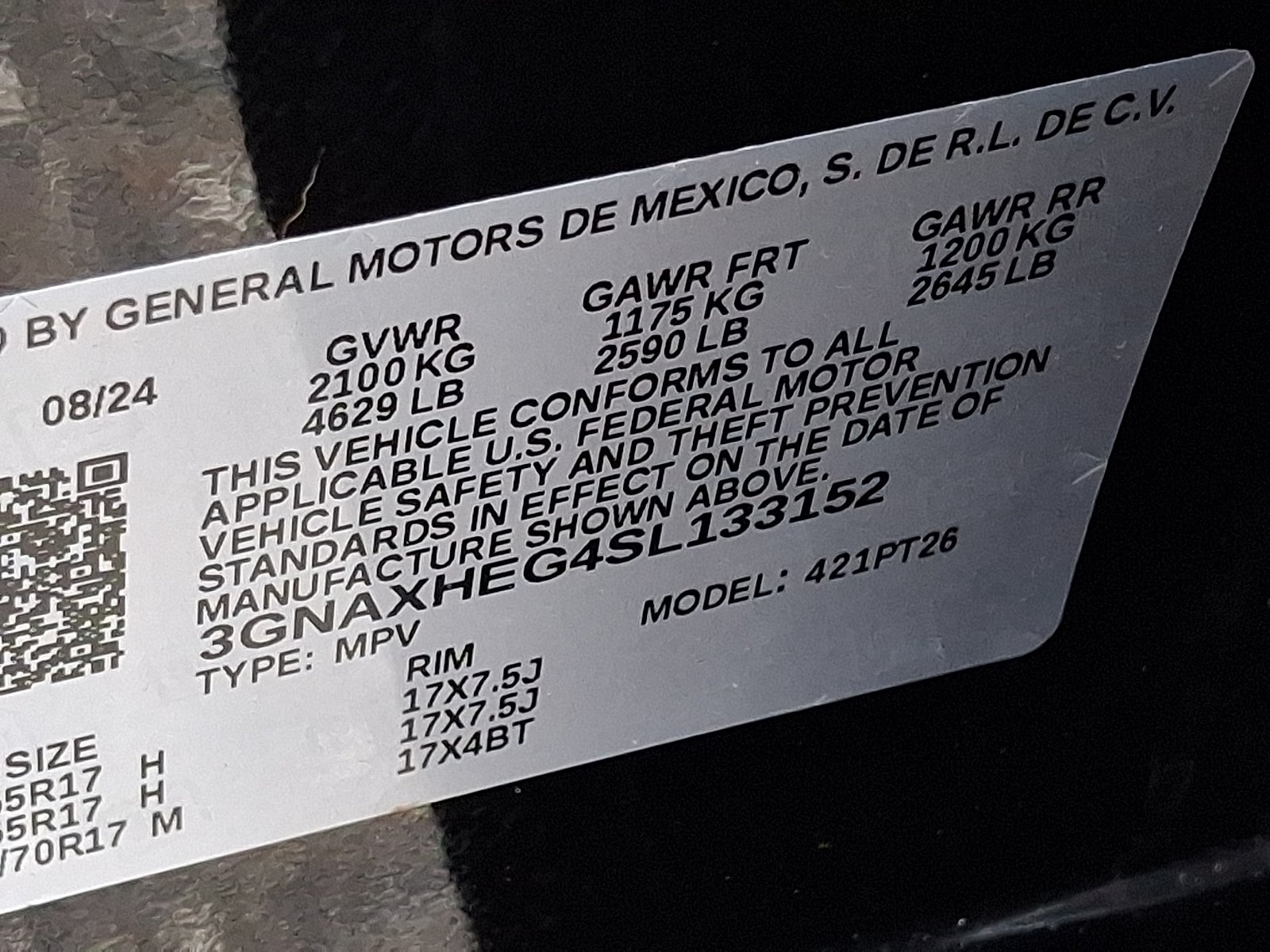 2025 Chevrolet Equinox FWD LT