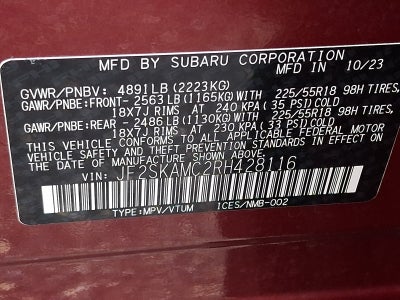 2024 Subaru Forester Touring