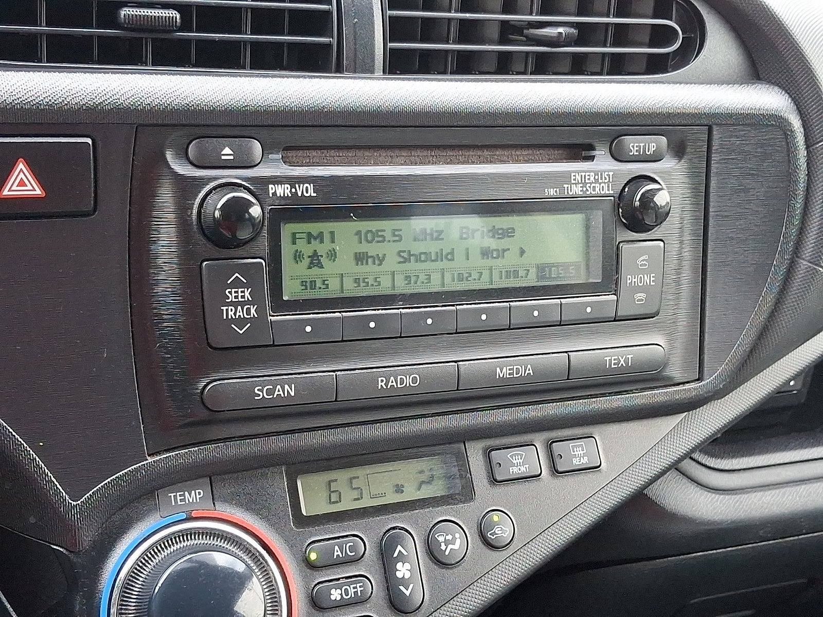 2014 Toyota Prius c One