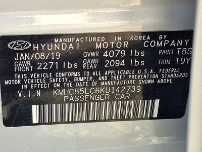 2019 Hyundai Ioniq Hybrid Limited
