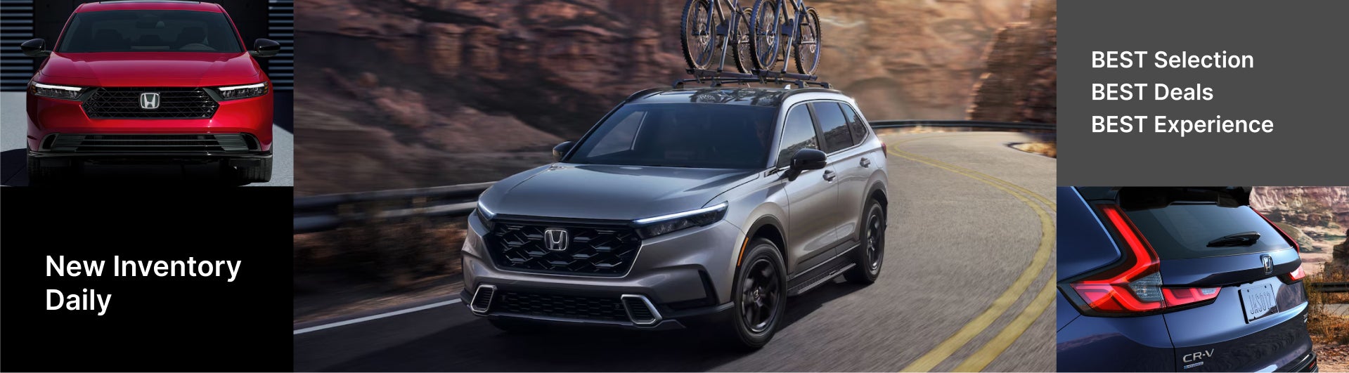 New Inventory Daily, Best Selection, Best Deals, Best Experience