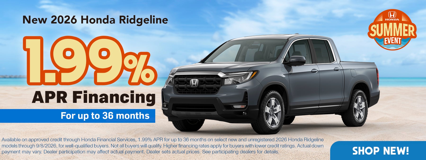 2026 Honda Ridgeline