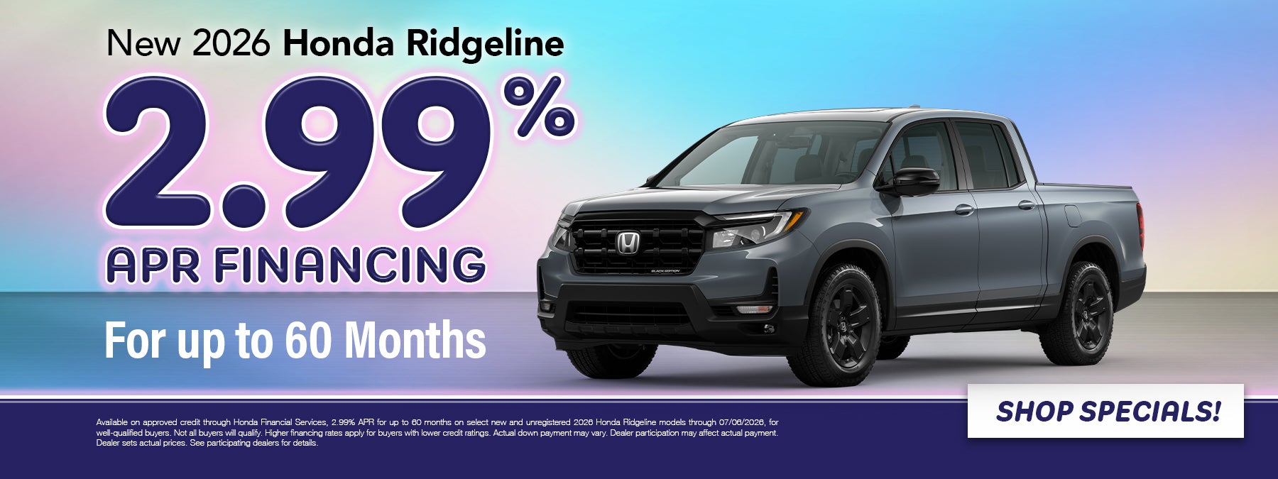 2026 Honda Ridgeline