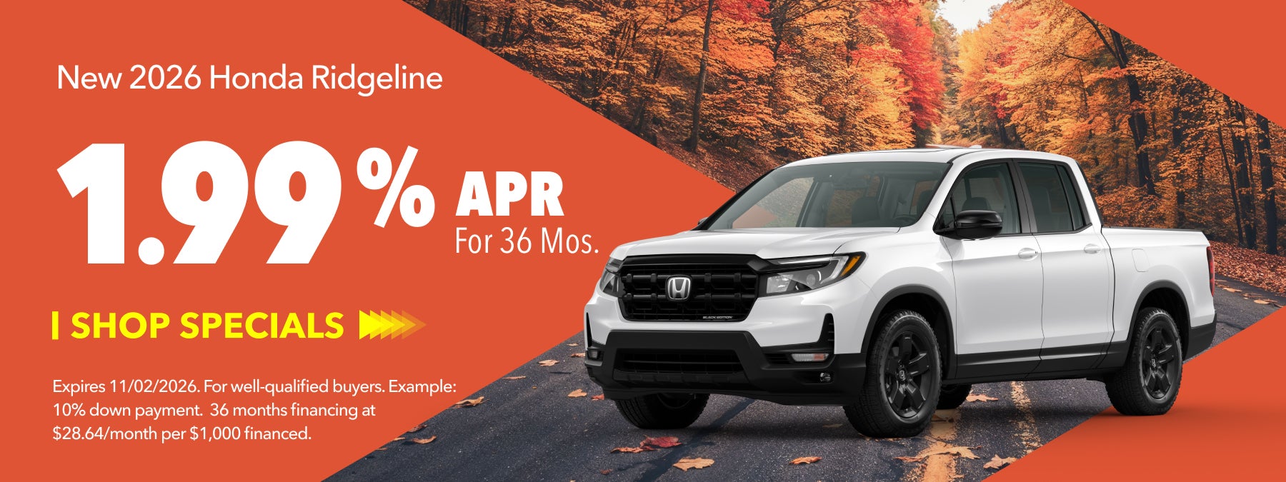 2026 Honda Ridgeline